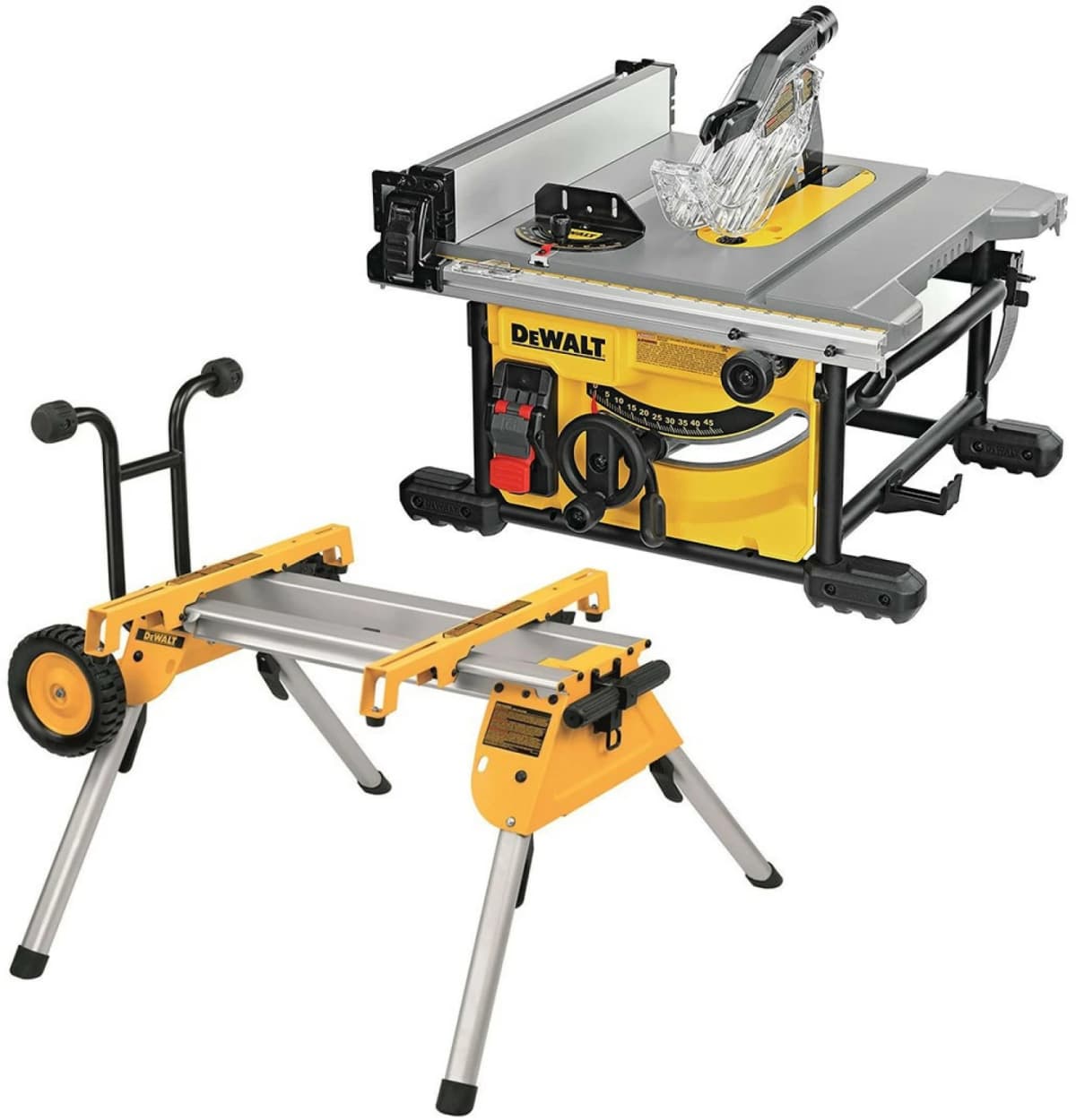 DeWALT DWE7485RS-QS Zaagtafel Incl. Onderstel (DE7400) - 1850W - 210mm