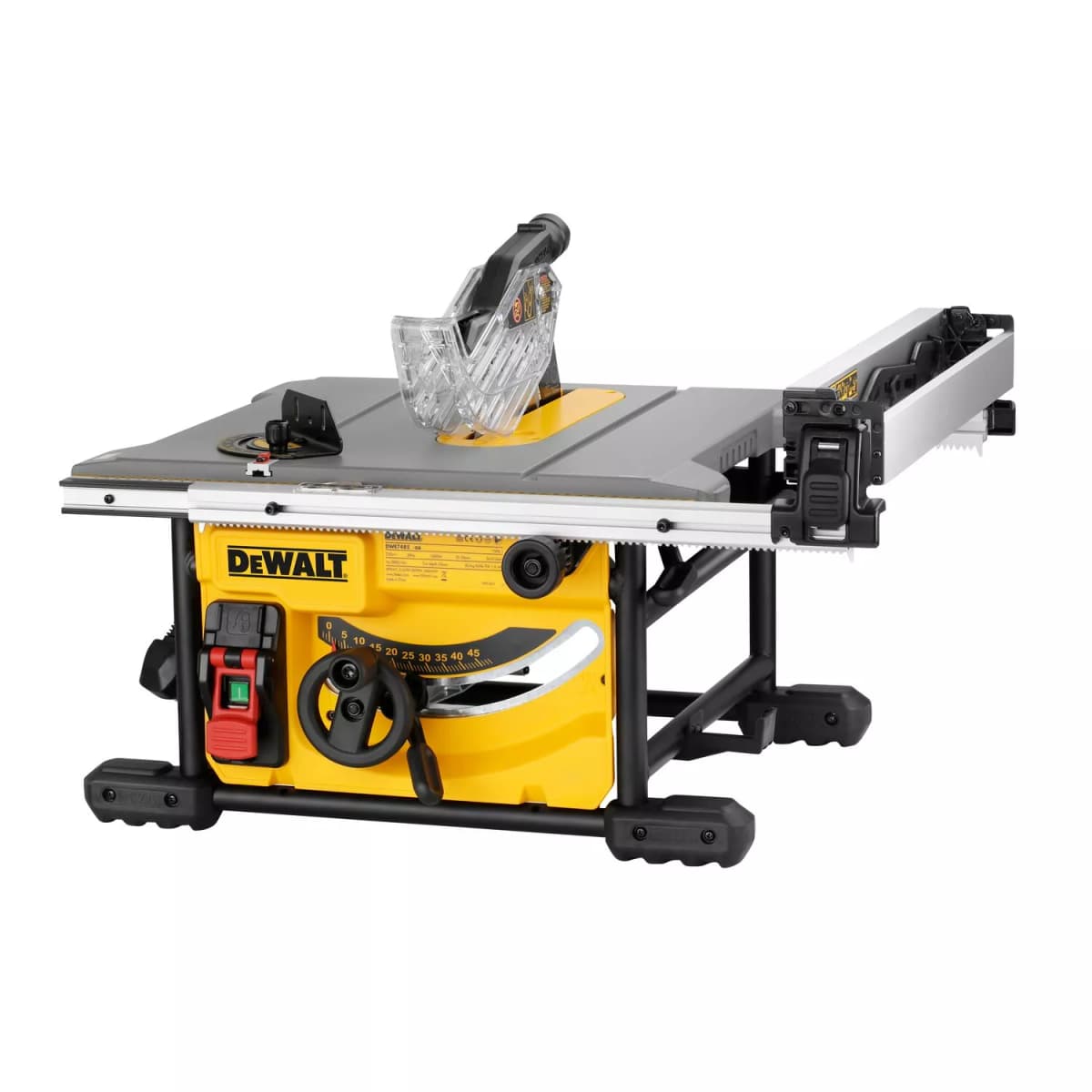 DeWALT DWE7485RS-QS Zaagtafel Incl. Onderstel (DE7400) - 1850W - 210mm thumbnail 2