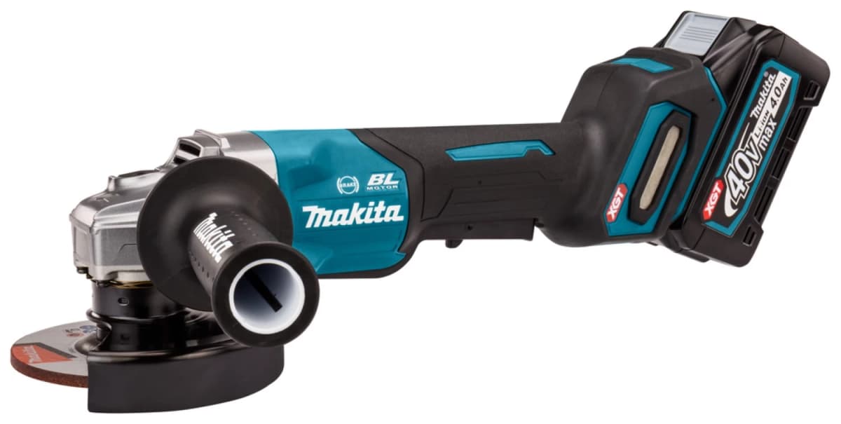 Makita GA013GM201 XGT 40V Max Li-Ion Accu Haakse Slijper Set (2x 4,0Ah) In Mbox - 125mm thumbnail 4