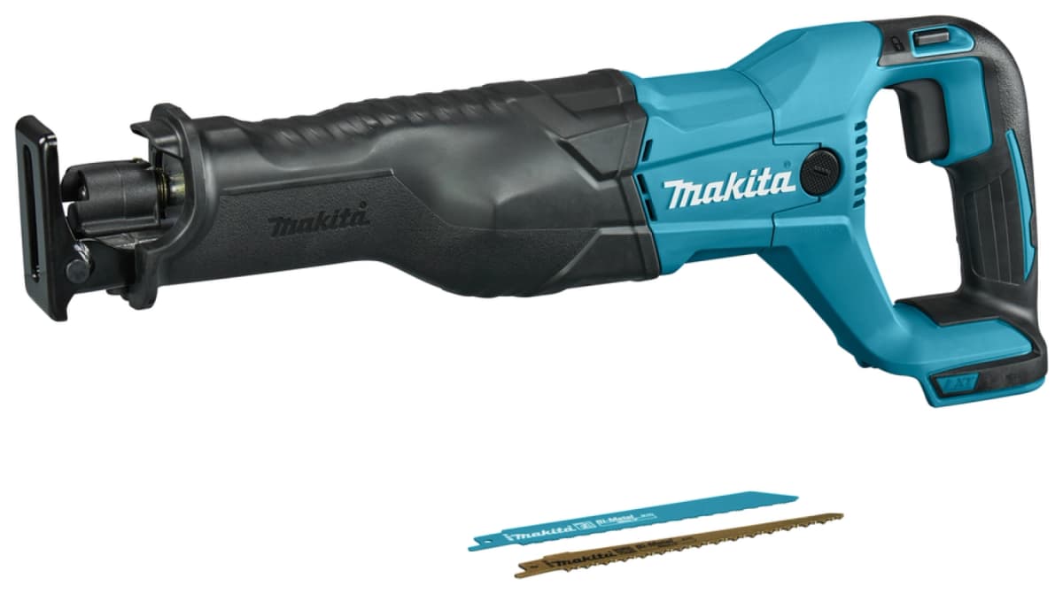 Makita Reciprozaag DJR186Z 18V Li-Ion Accu Zaag Body - Snelwissel - Variabel Slag: 2800 Spm - Kracht Gereedschap Voor Professioneel Gebruik
