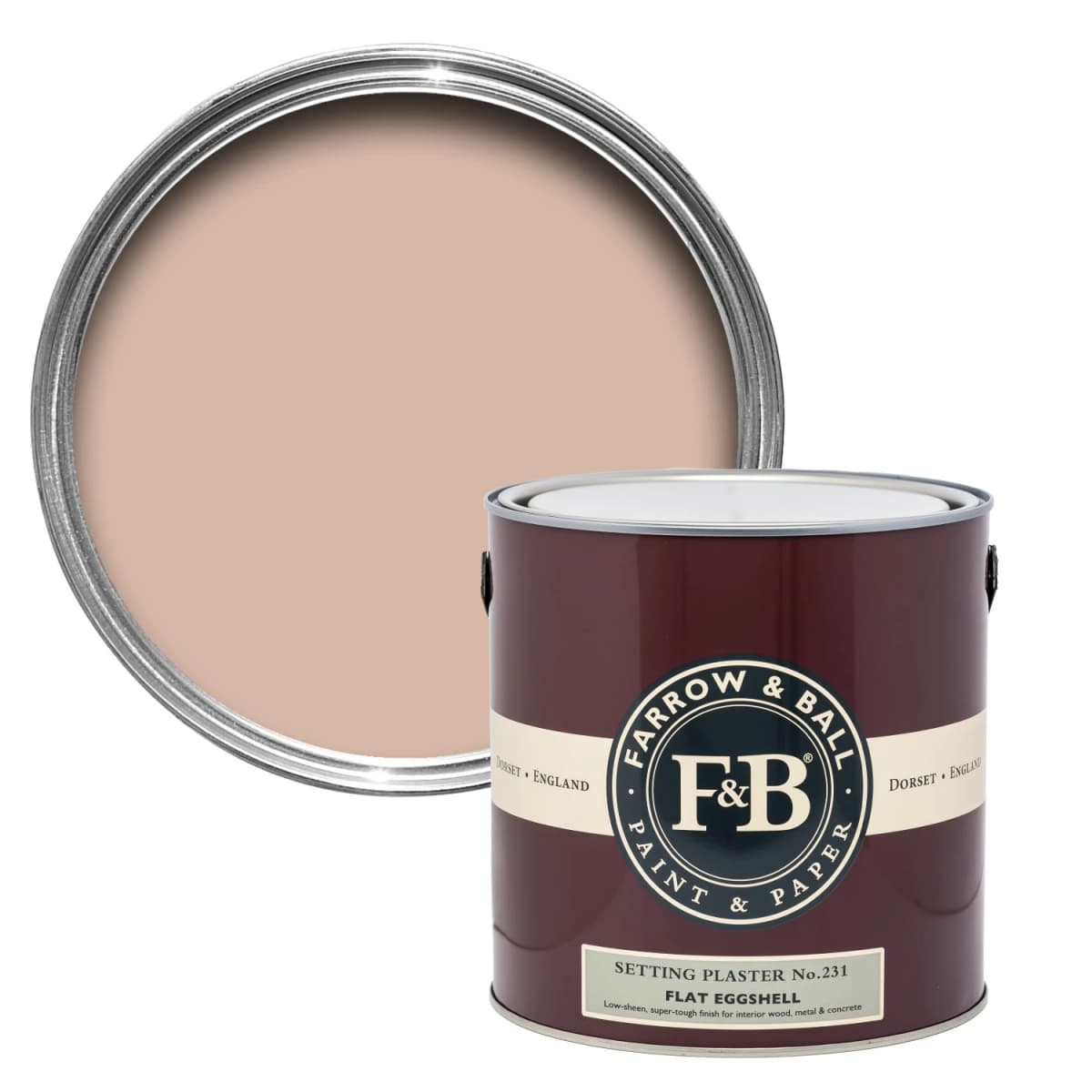 Farrow&Ball Flat Eggshell Setting Plaster No.231 - 5L
