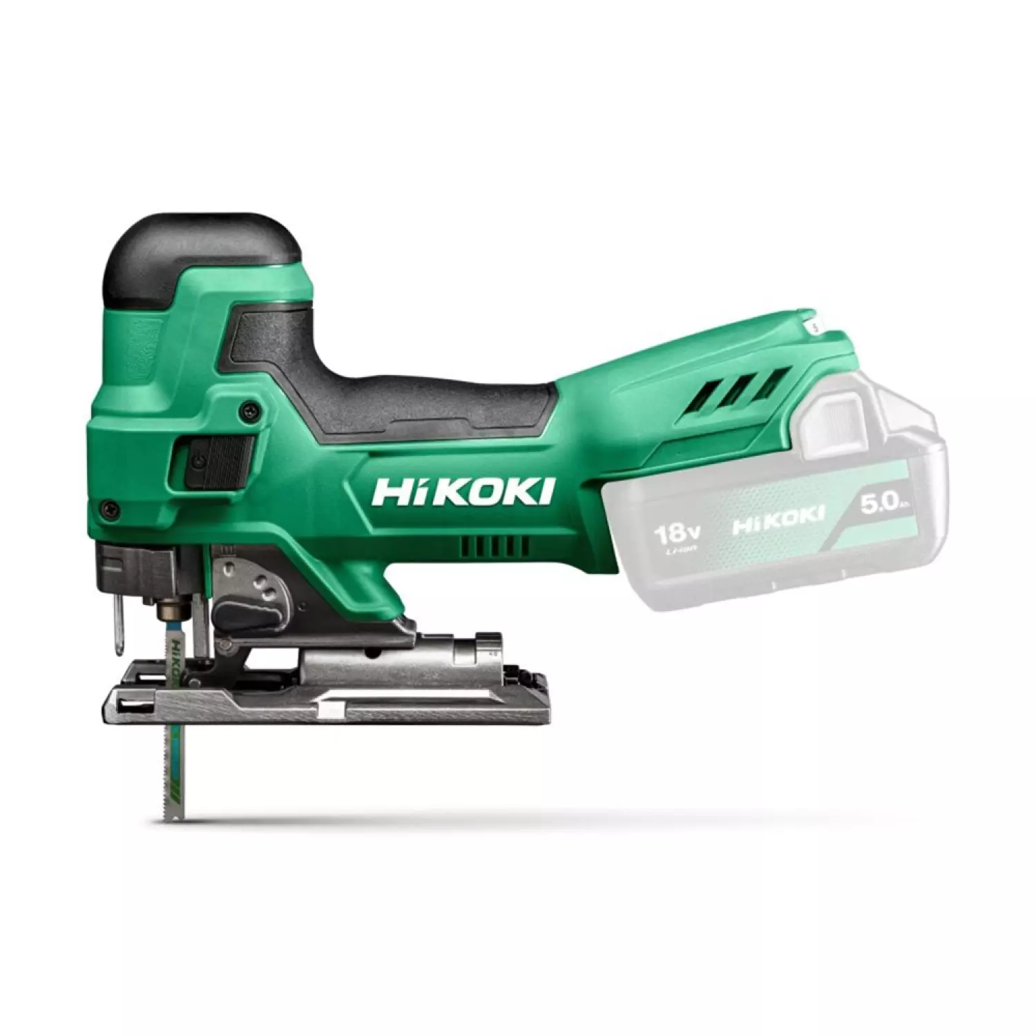 HiKOKI CJ18DBW2Z 18V Li-ion Accu Decoupeerzaag Body In Systainer - 135mm thumbnail 2