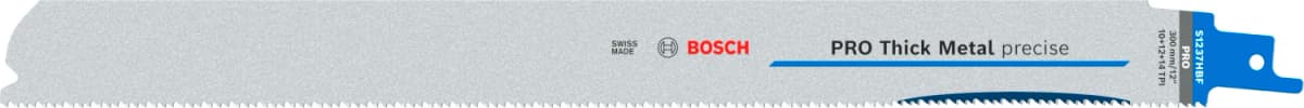 Bosch PRO S1237HBF Thick Metal Precise Reciprozaagblad - 300mm - Metaal (5st)