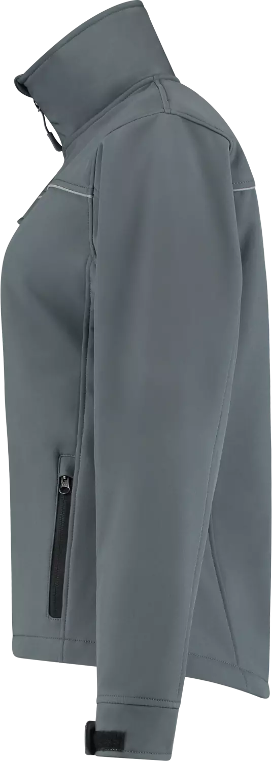 Workman 25271 Softshell Jacket Dames - Graphite - M thumbnail 3