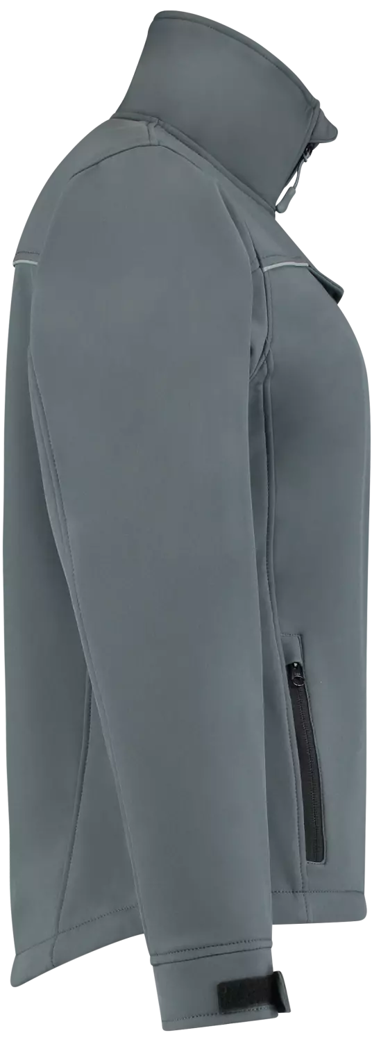 Workman 25271 Softshell Jacket Dames - Graphite - M thumbnail 4