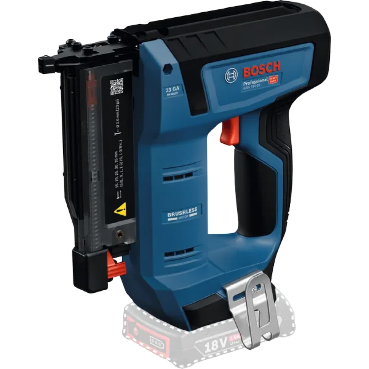 Bosch GNH 18V-35 18V Accu Pin Houttacker Body - 0,6mm - 15-35mm - Recht