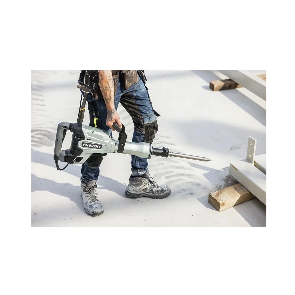 HiKOKI H65SB3WTZ 30mm HEX Breekhamer In Koffer - 1340W - 45J thumbnail 2