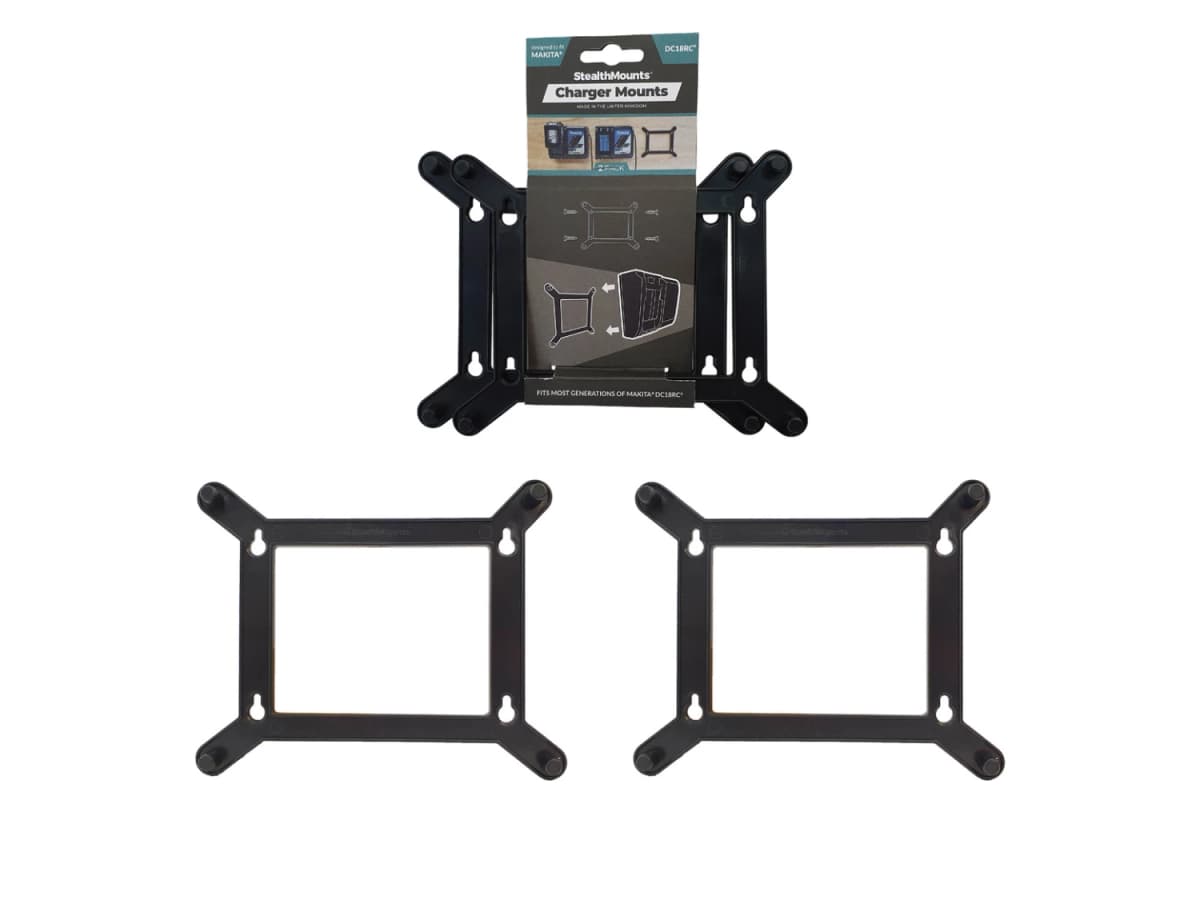 StealthMounts CMC-MK-S Opladerhouder Voor Makita DC18RC - 2 Stuks