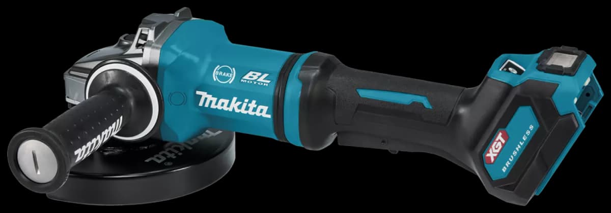 Makita GA037GZ04 XGT 40V Max Li-ion Accu Haakse Slijper Body - 180mm thumbnail 3