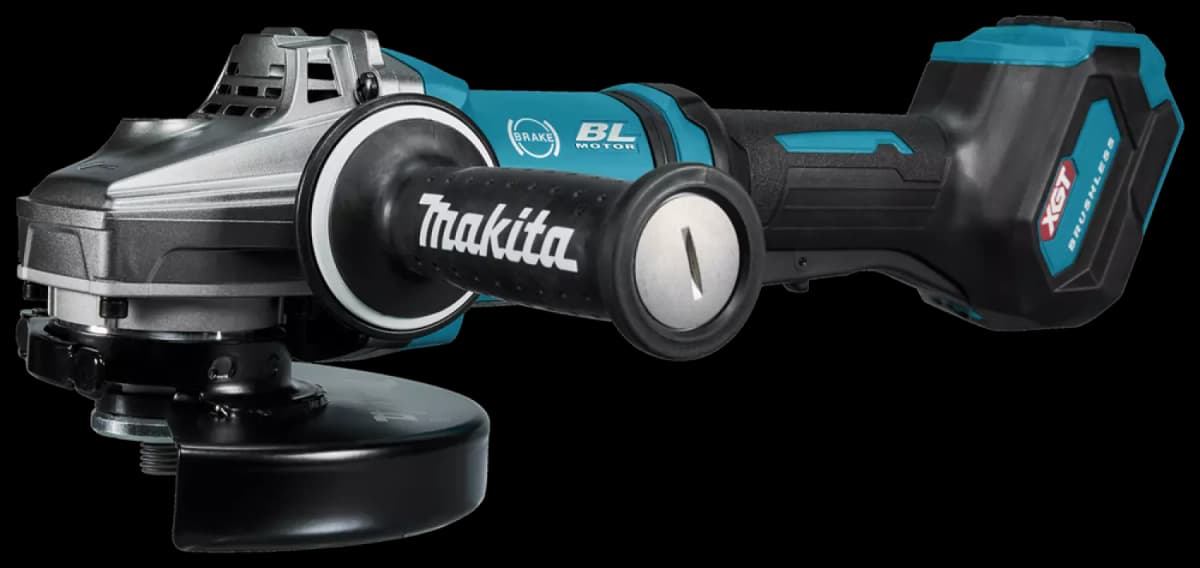 Makita GA037GZ04 XGT 40V Max Li-ion Accu Haakse Slijper Body - 180mm thumbnail 4