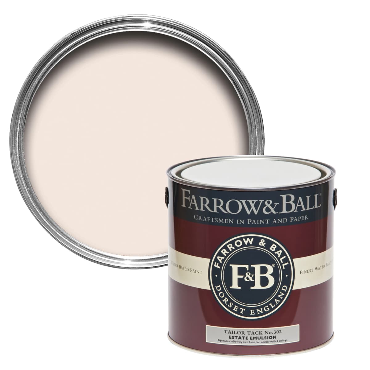Farrow&Ball Flat Eggshell Tailor Tack No.302 - 2,5L