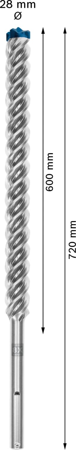 Bosch 2608900249 EXPERT Hamerboor SDS Max-8X - 28x600x720mm thumbnail 4