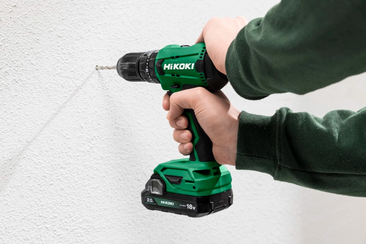 HiKOKI DV18DAWCZ 18V Li-ion Accu Klop-boor-schroefmachine Set (2x2,0Ah) In Koffer thumbnail 4