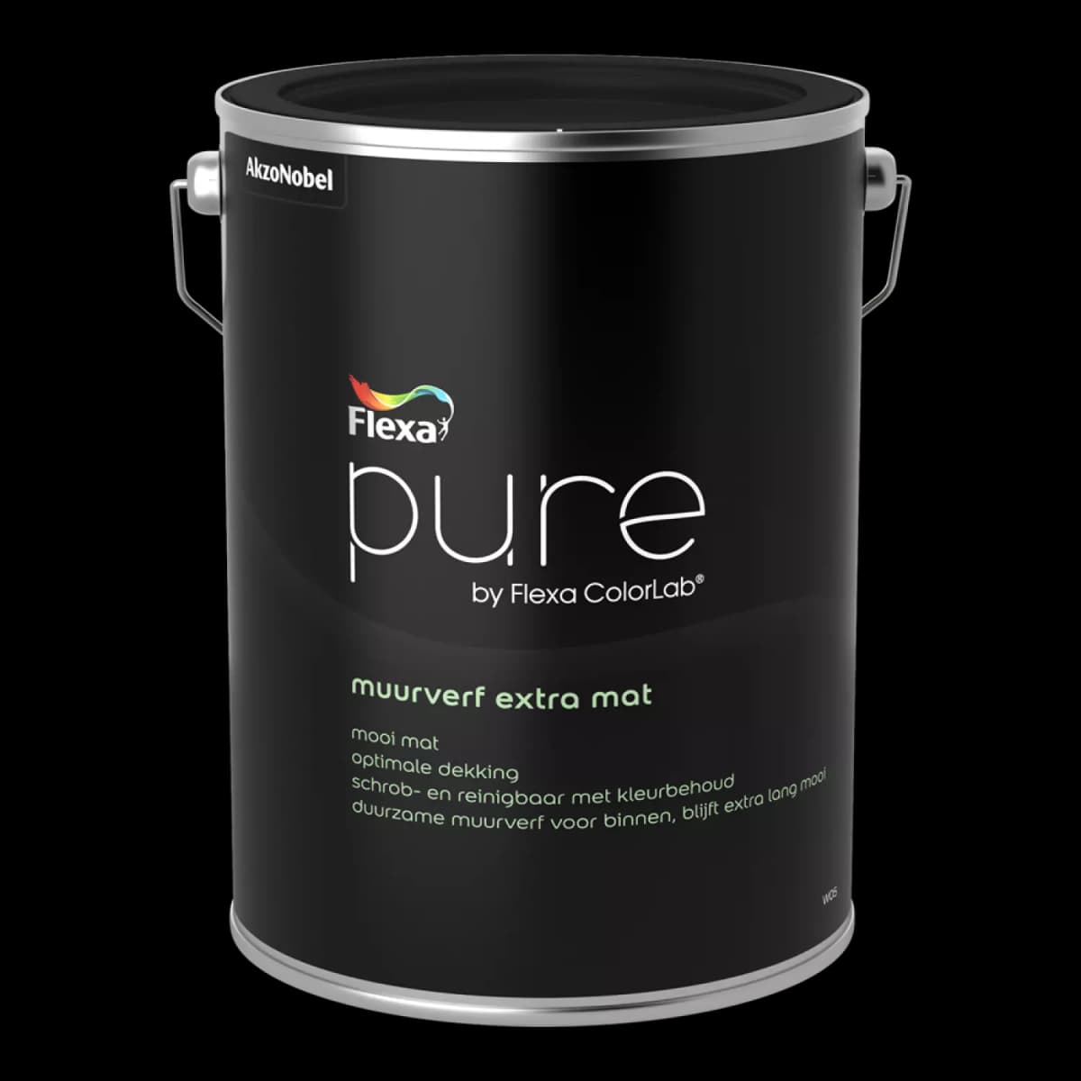 Flexa Pure Muurverf Extra Mat - Op Kleur Gemengd - 5L