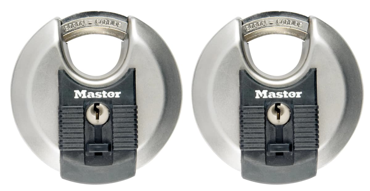 Master Lock RVS Hangslot - 10 X 16 X 21mm (2st)