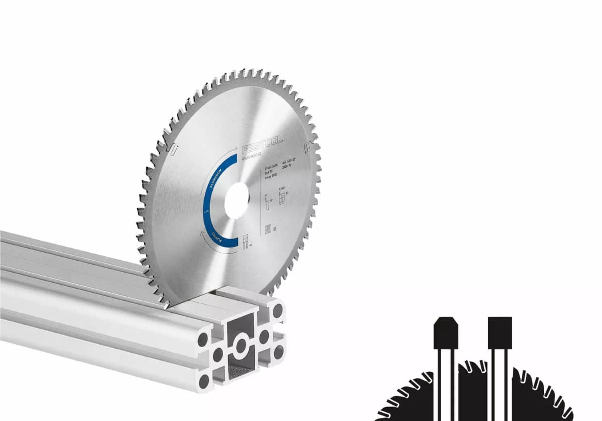 Festool 500122 Cirkelzaagblad - 216 X 30 X 64T - Aluminium thumbnail 2