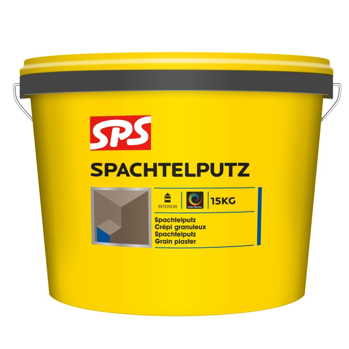 SPS Spachtelputz Sierpleister - Op Kleur Gemengd - 1,2mm - 15kg
