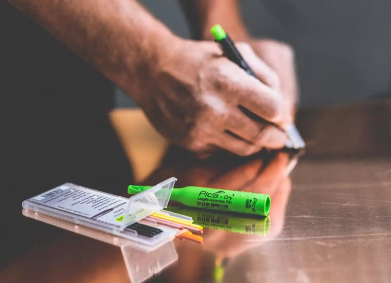 Pica 4031 Dry Navulling - Rood (10st) thumbnail 2