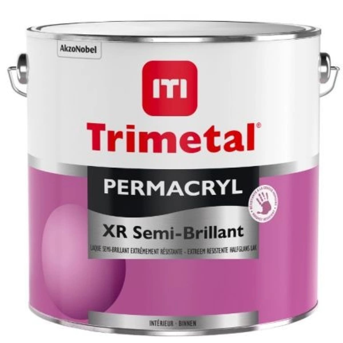 Trimetal Permacryl XR Semi Brillant Lak - Op Kleur Gemengd - 1L