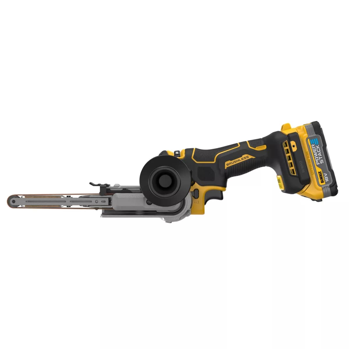 DeWALT DCM200E2T 18V Li-ion XR Accu Stripschuurmachine Set (1x 1.7Ah) In TSTAK - 13mm