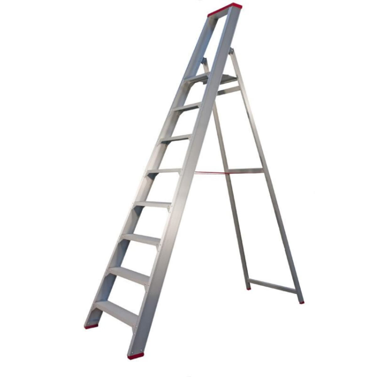 Little Jumbo 4741000108 SuperPRO Industrietrap - Enkel - Aluminium - 1 X 8 Treden - Max. Werkhoogte 3,95m