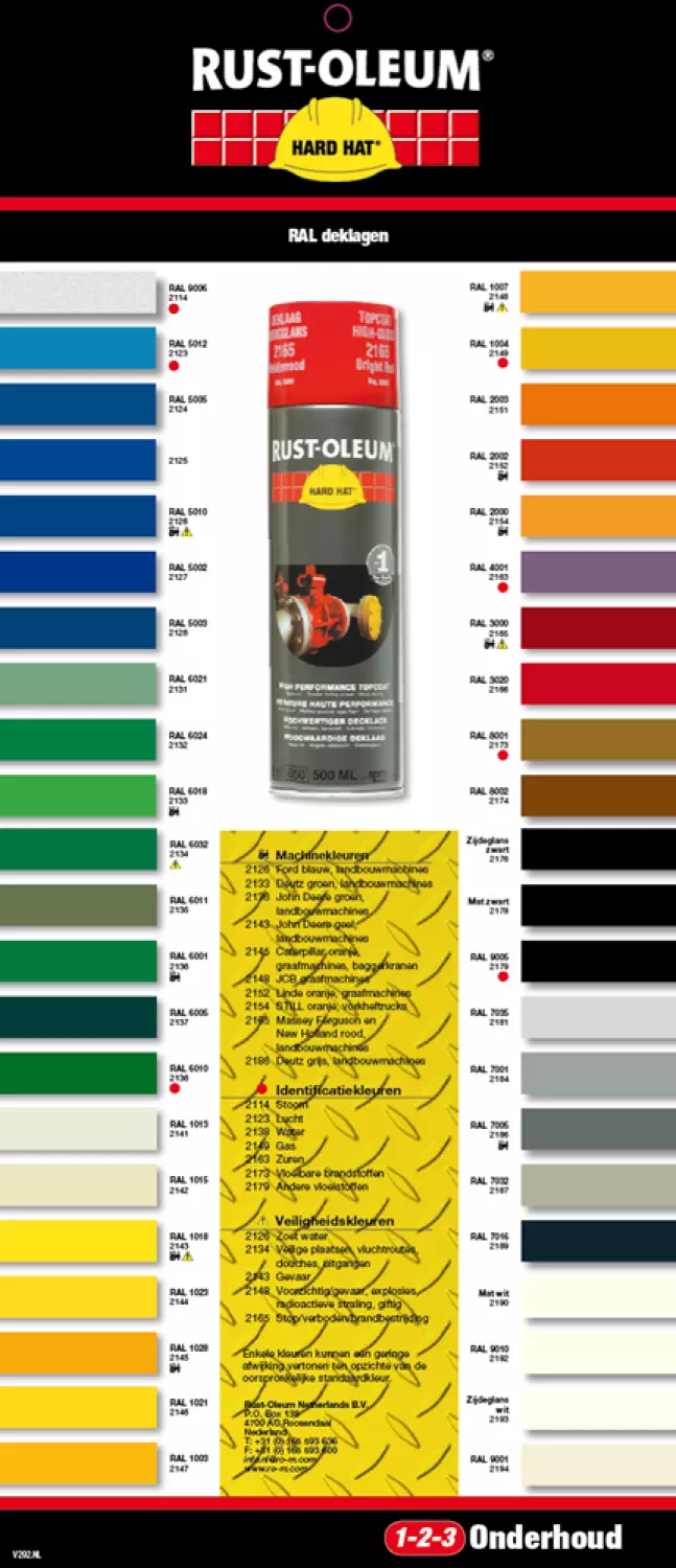 Rust-Oleum Hard Hat Topcoat Spray - Gitzwart - 0,5L thumbnail 4