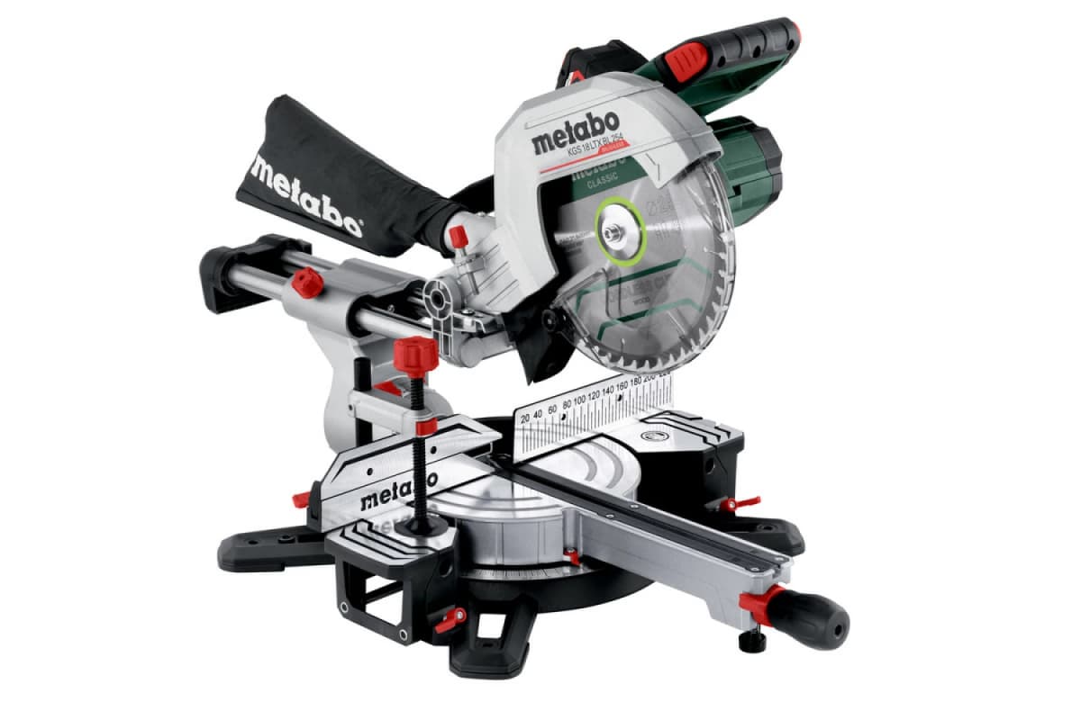 Metabo KGS 18 LTX BL 254 LiHD Accu Afkortzaag Set (1x 4Ah) - 254 X 30mm