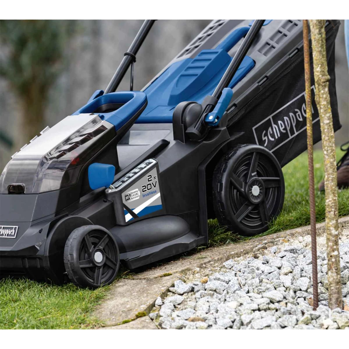 Scheppach Accu Grasmaaier 2x20V BC-MP380-X thumbnail 3