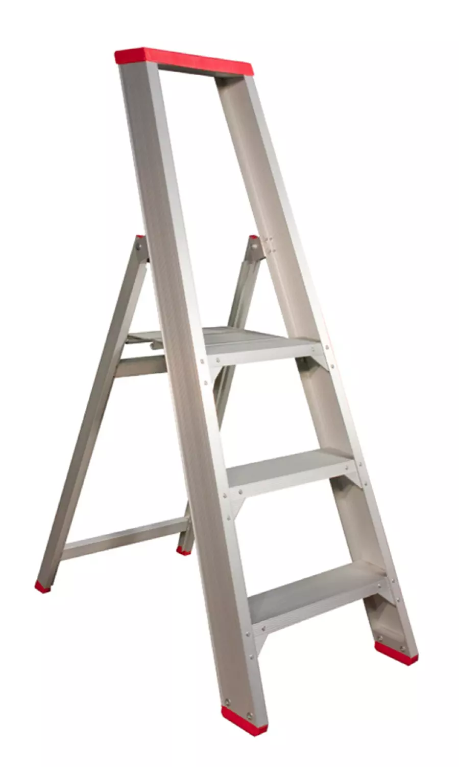 Little Jumbo 4741000103 SuperPRO Trap - Enkel - Aluminium - 3 Treden - Max. Werkhoogte 0.70 M.