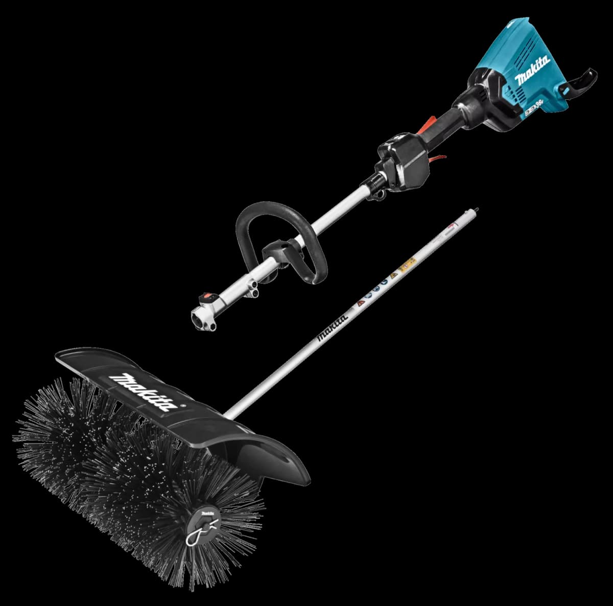 Makita DUX60ZX15 (2x18V) Li-ion Accu Combimotor Body Met Rolbezem Opzetstuk