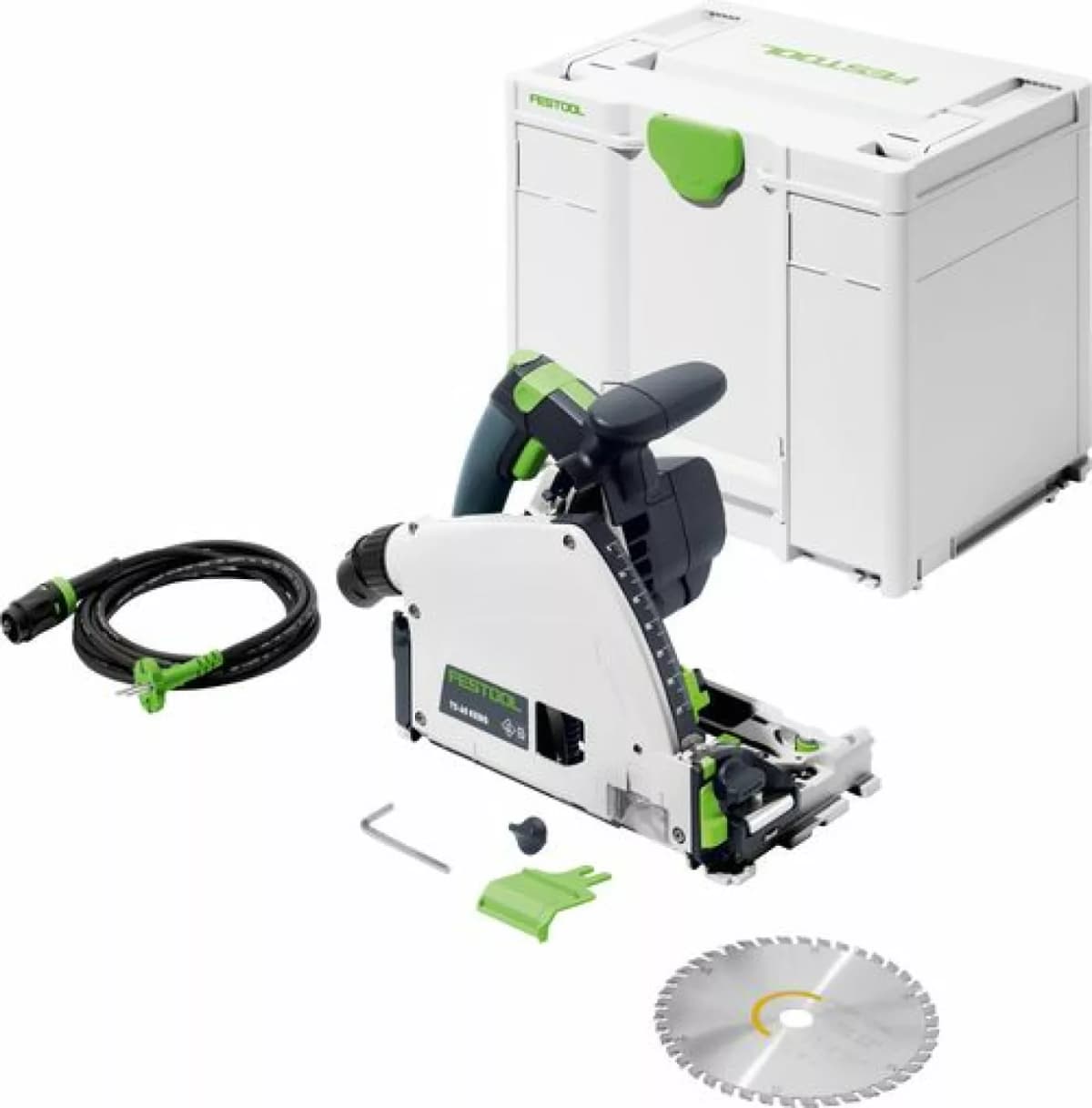 Festool TS 60 KEBQ-Plus Invalcirkelzaag In Systainer - 1500W - 168mm