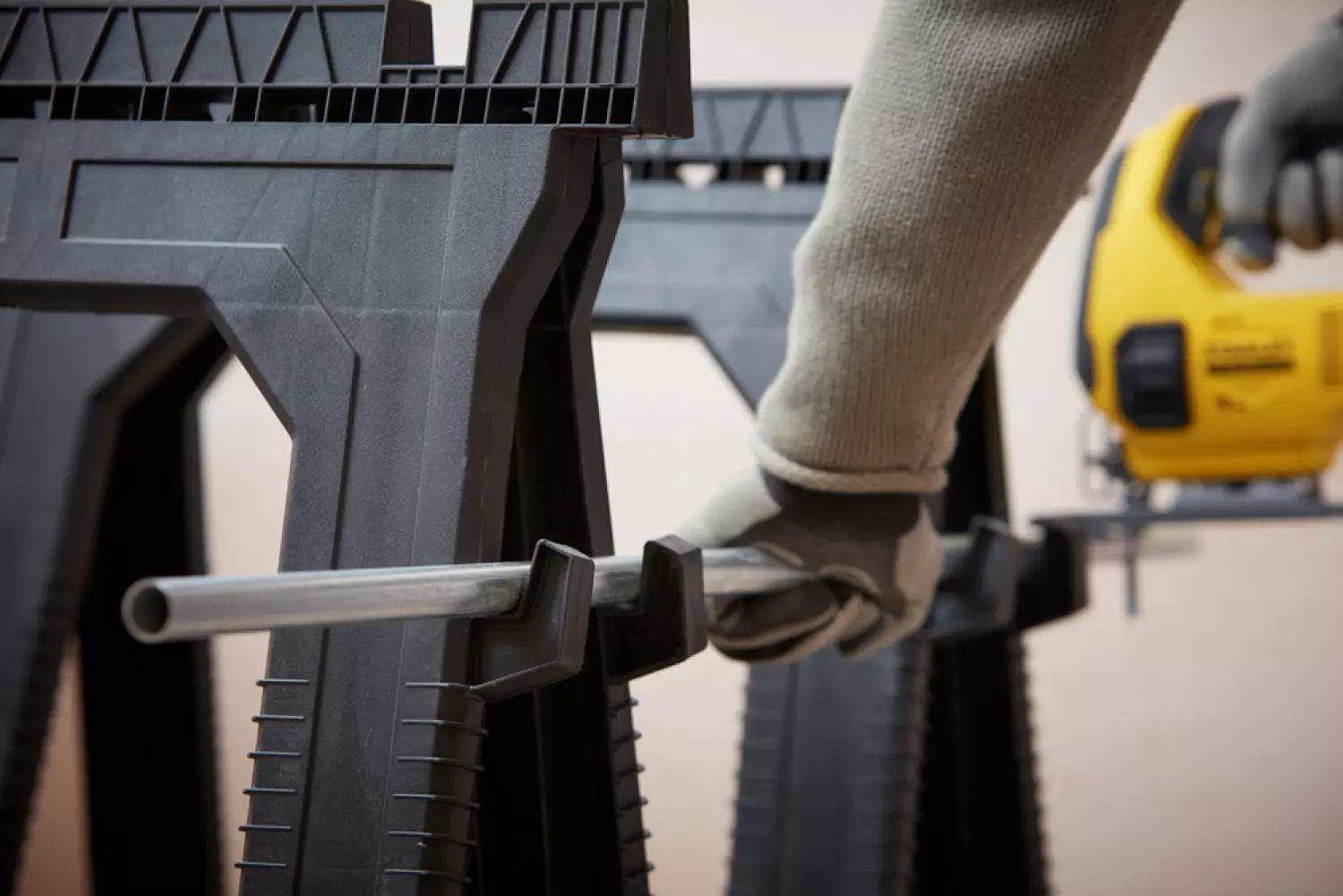 Stanley STST1-70713 Kunststof Schragen - Draagcapaciteit 450 Kg (set Van 2 Stuks) thumbnail 2