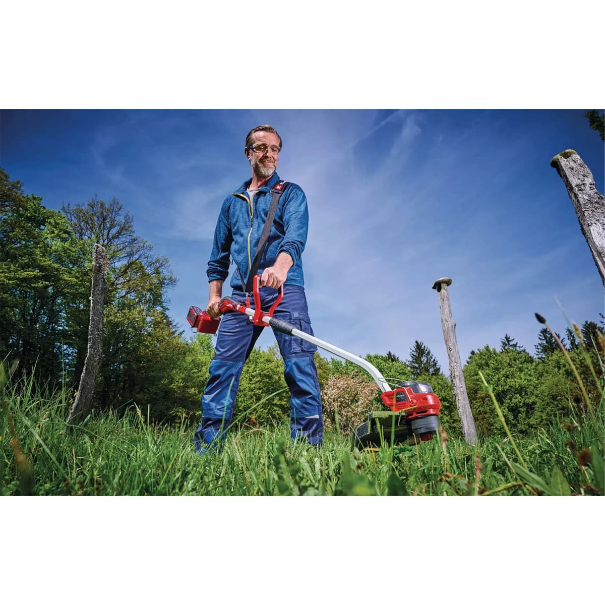 Einhell Professional GP-CT 36/35 Li BL Solo 2x 18V Li-Ion Accu Grastrimmer Body - 35 Cm - Koolborstelloos thumbnail 3