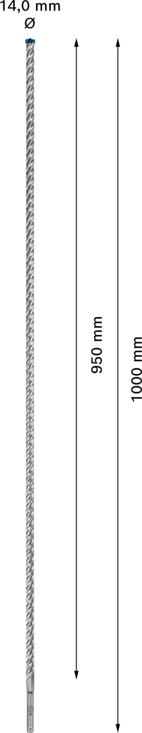 Bosch 2608900126 EXPERT Hamerboor SDS Plus-7X - 14x950x1000mm thumbnail 3
