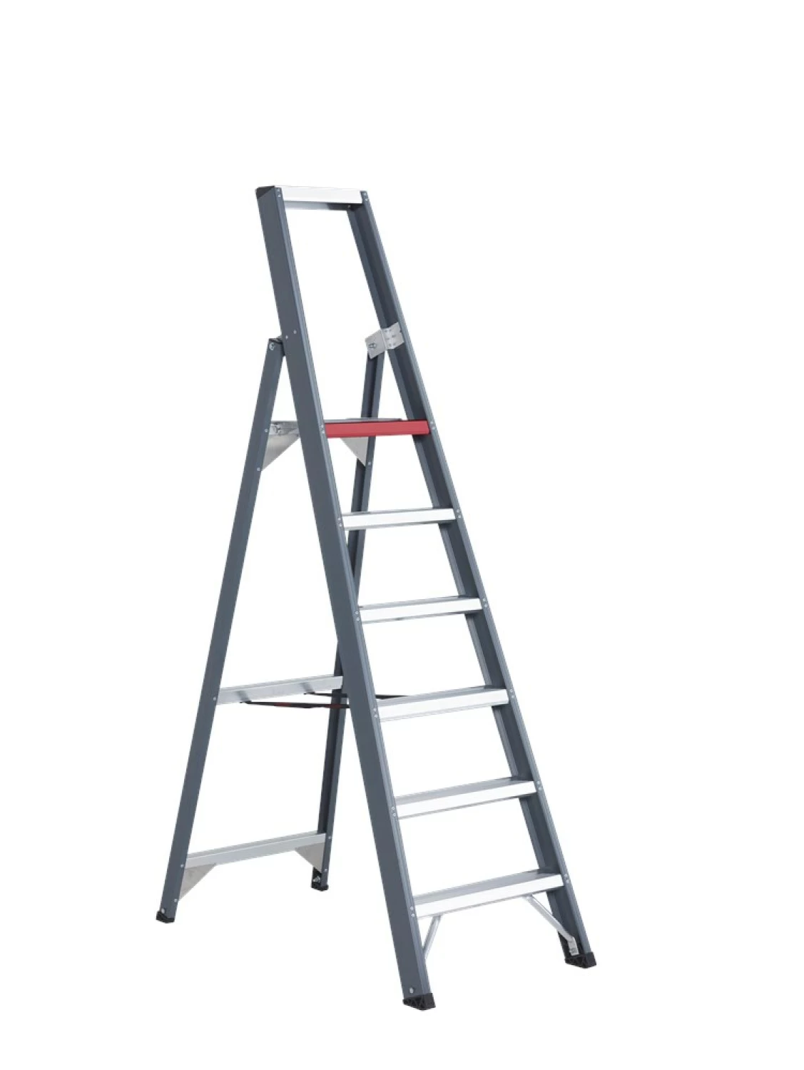 Altrex Falco FEO 6 Trap - Enkel - Aluminium Met Coating - 6 Treden - Max. Werkhoogte 3,4m