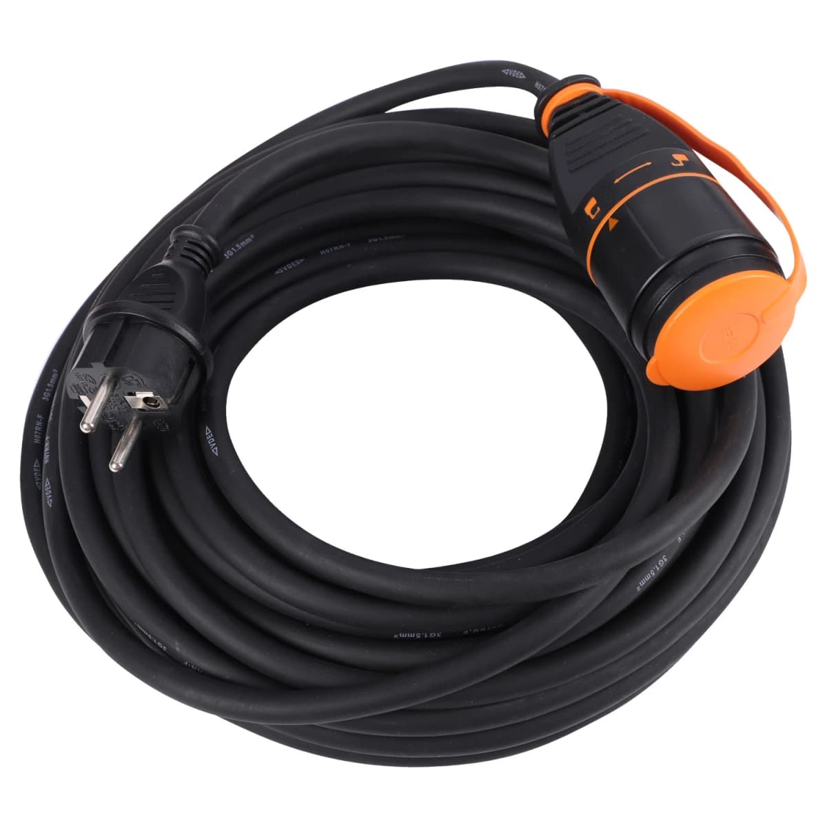 Q-link 53.501.20 Verlengsnoer RA3X1.5 H07RNF - IP44 - 15m