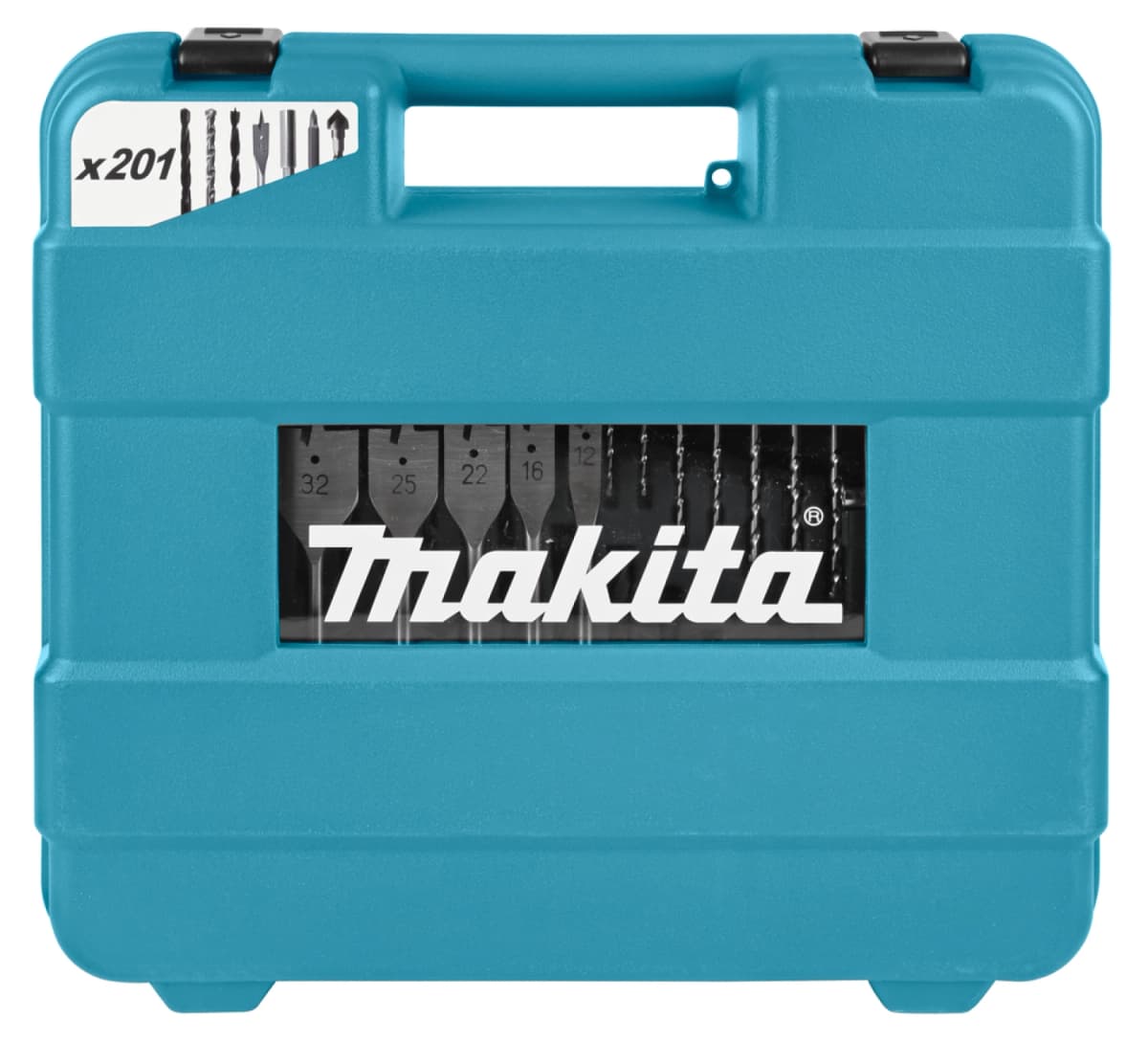 Makita D-47260 201-delige Boor En Bitset In Koffer thumbnail 3