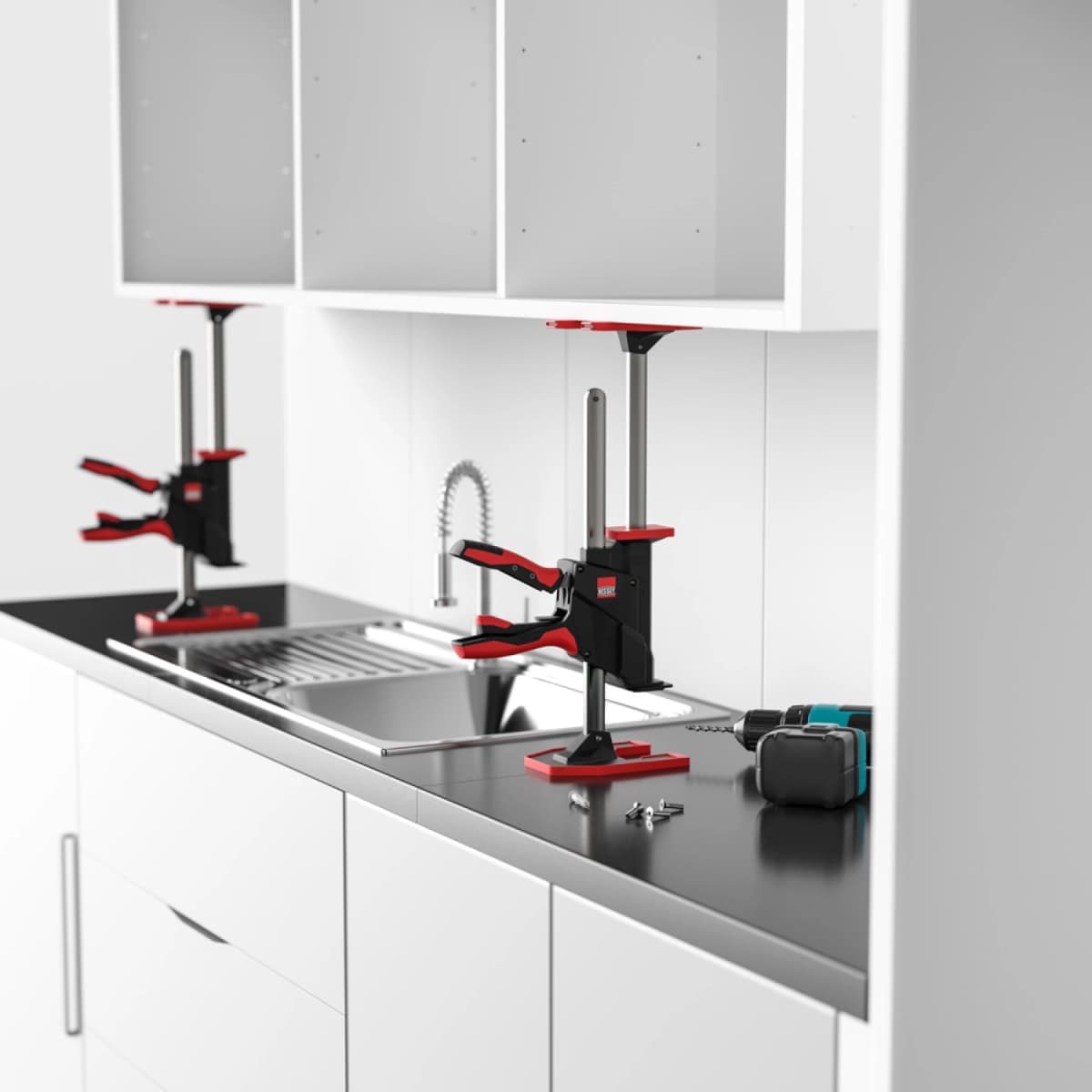 Bessey BEYCEPS BEY-IK Installatiekit Voor BEY23 Montagehulp - Tot 60kg Hefvermogen thumbnail 3