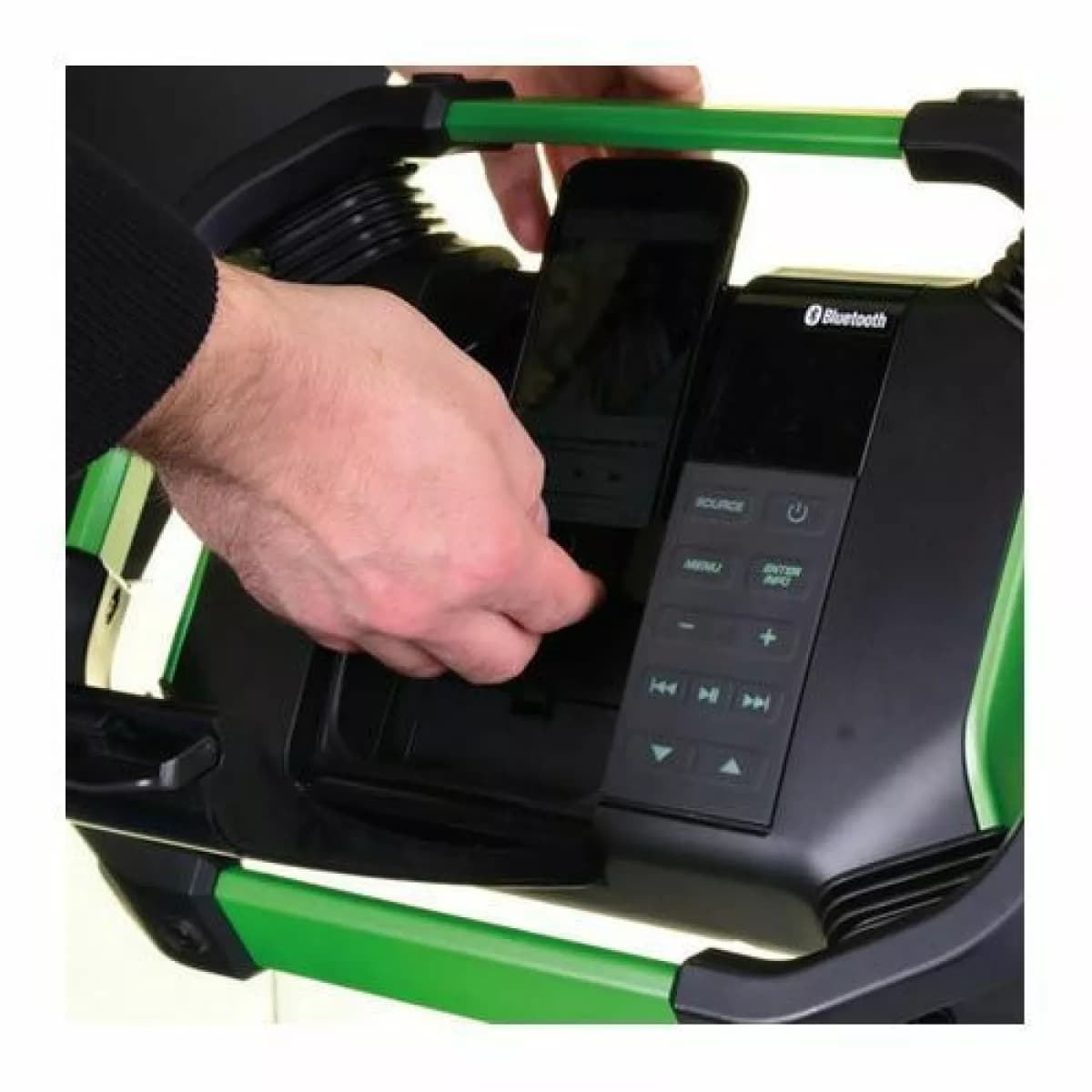 HiKOKI UR18DSDLW4Z 14,4-18V Li-Ion Accu Bouwradio - DAB+ - Bluetooth - Werkt Op Netstroom&Accu thumbnail 3