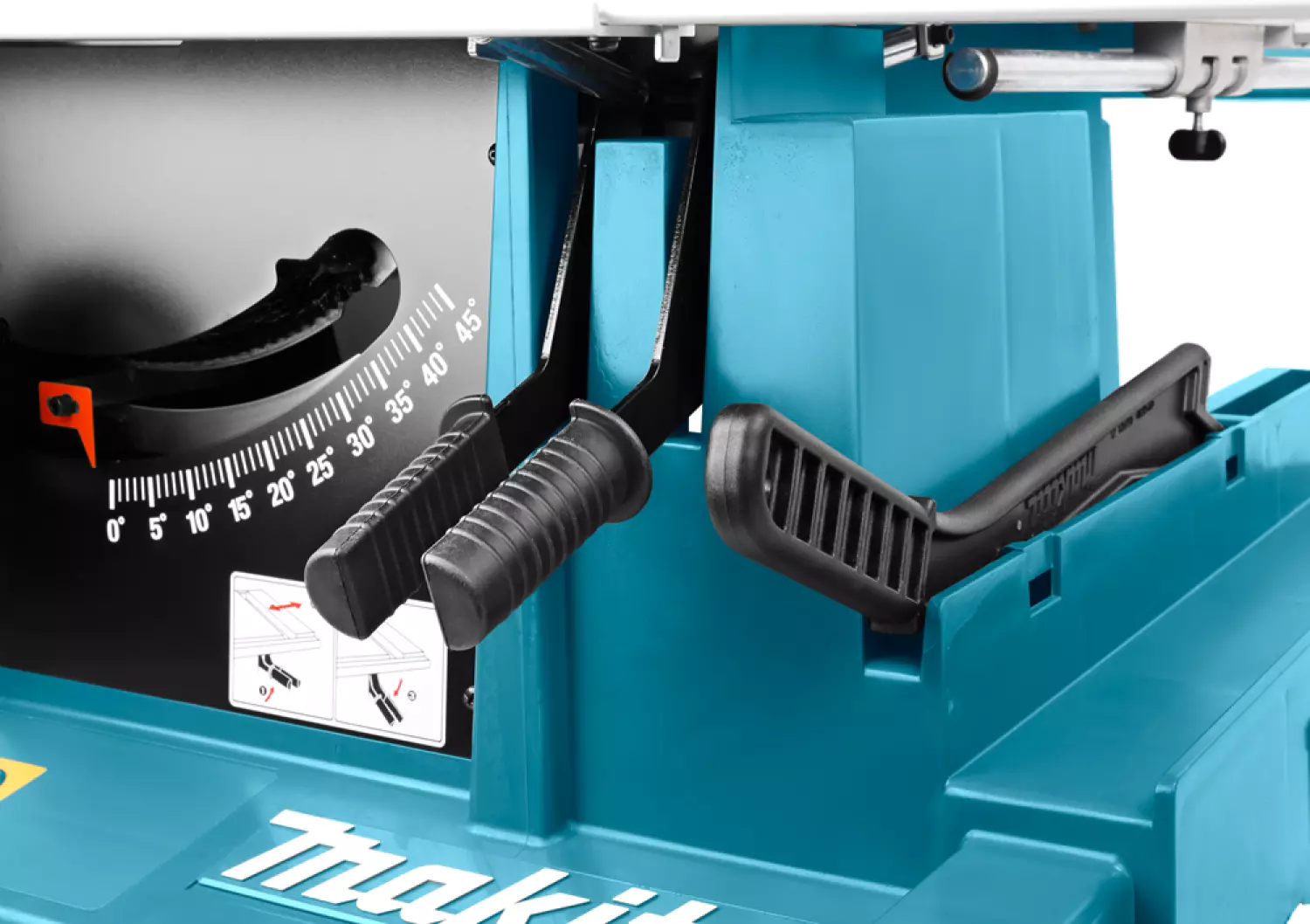 Makita 2704N Zaagtafel - 1650W - 260 X 30mm thumbnail 4