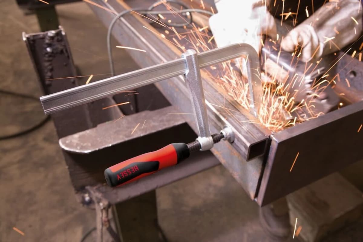 Bessey GZ10-2K Lijmtang - Geheel Staal - 100 X 60mm thumbnail 4