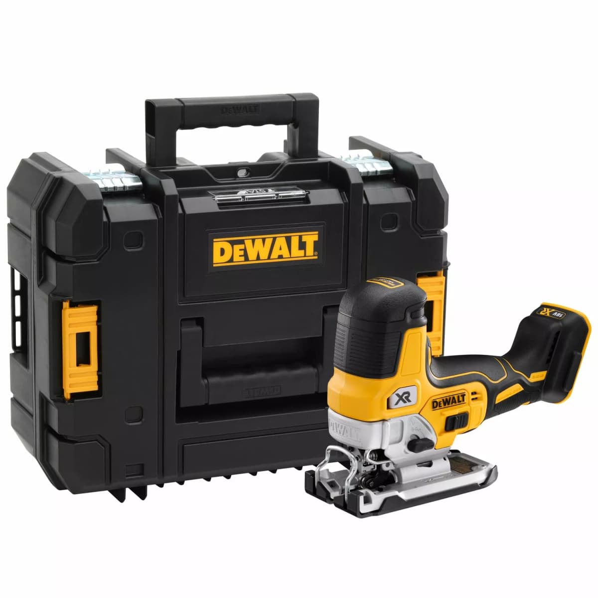 DeWALT DCS335NT 18V Li-ion XR Accu Decoupeerzaag Body In T-STAK - Koolborstelloos