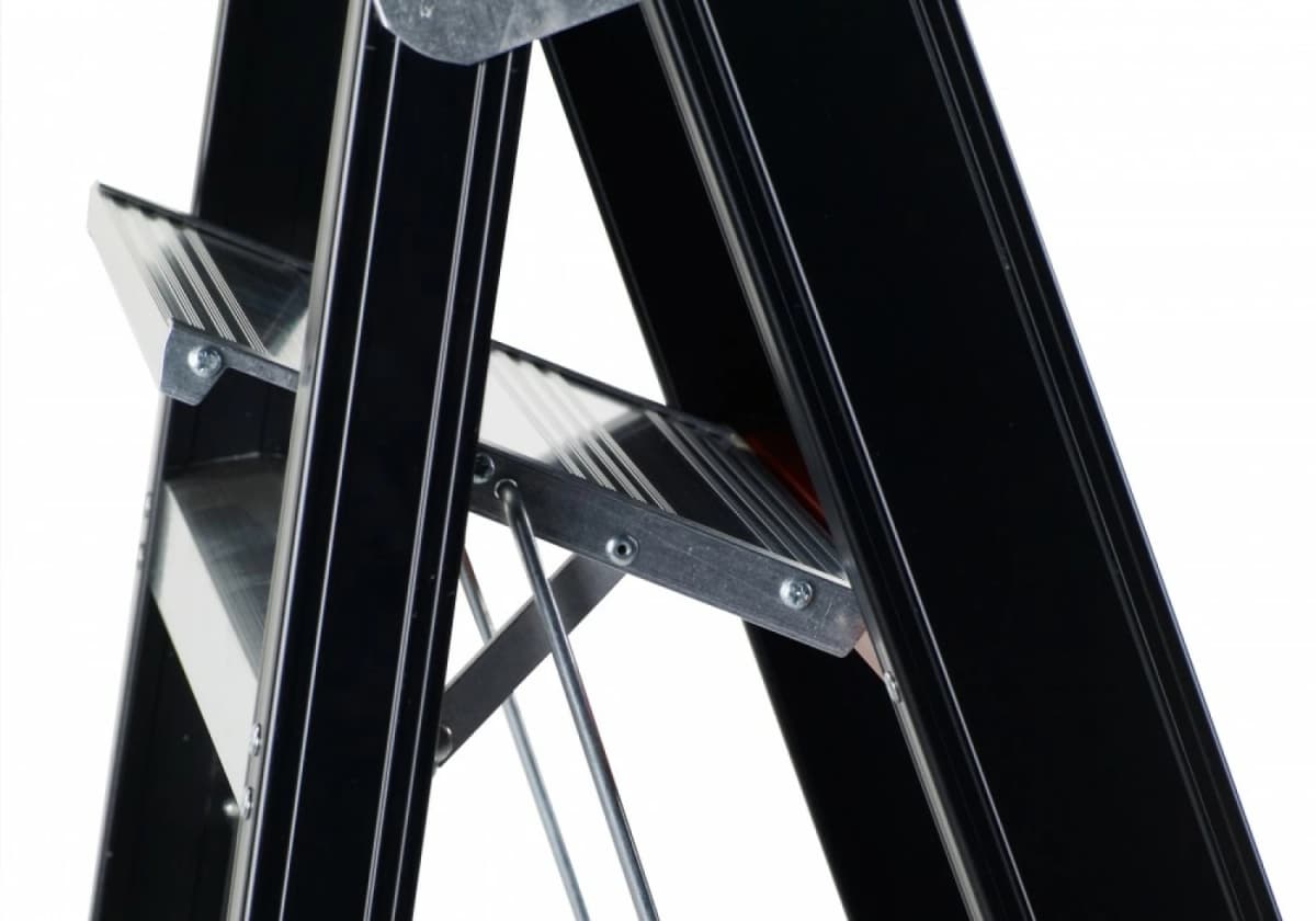 Altrex Taurus TGB 4 Trap - Enkel - Aluminium Met Coating - 4 Treden - Max. Werkhoogte 2,95m thumbnail 2