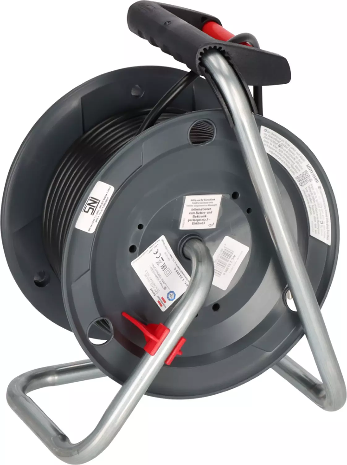 Brennenstuhl 1215056 Garant Export Kabelhaspel - H05VV-F 3G1,5 - 25m thumbnail 2
