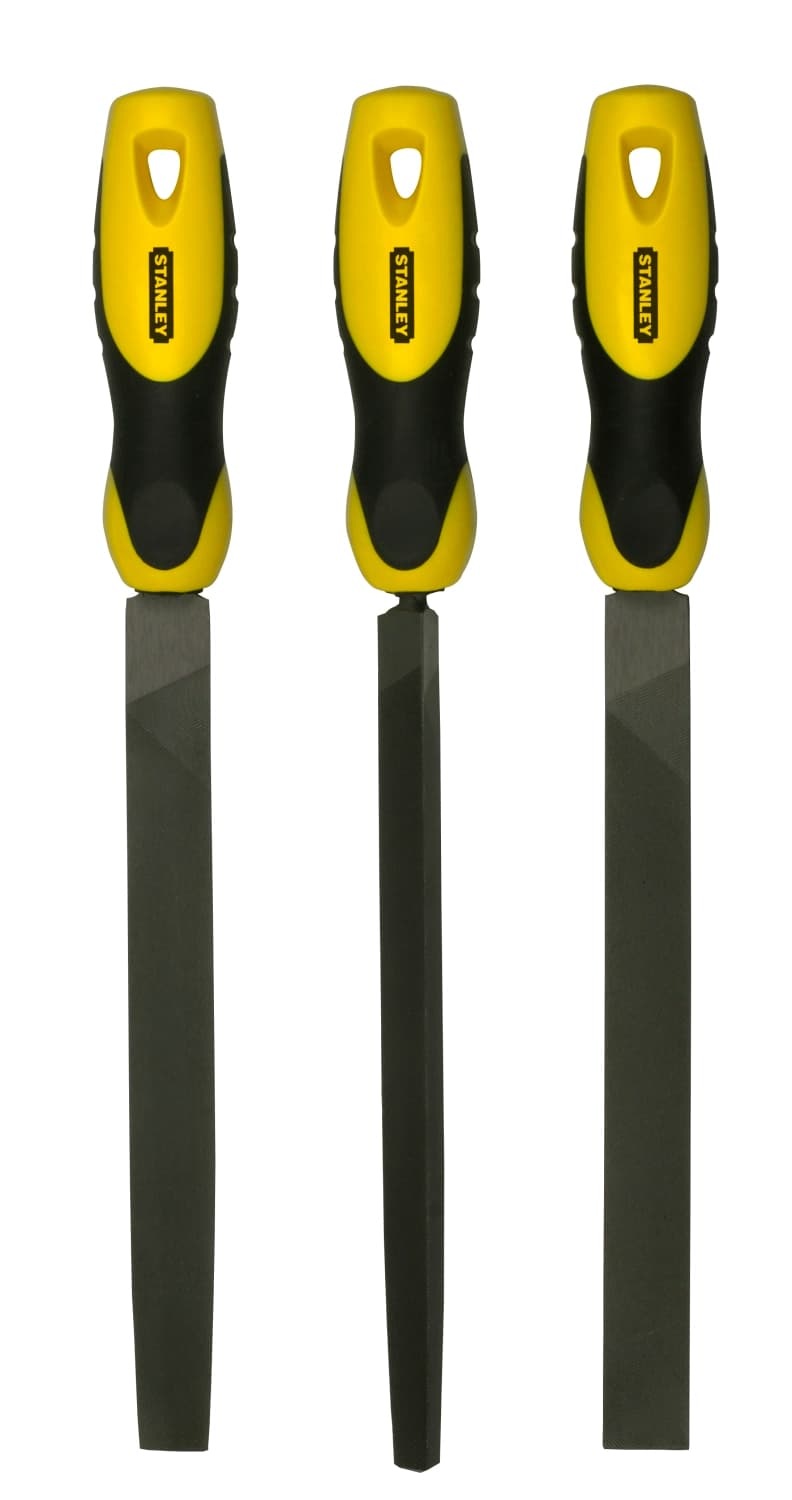 Stanley 0-22-464 Vijlenset Halfzoet 3 Delig 200mm thumbnail 3