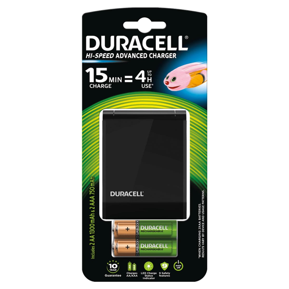 Duracell Batterij Oplader CEF 27 Hi-speed