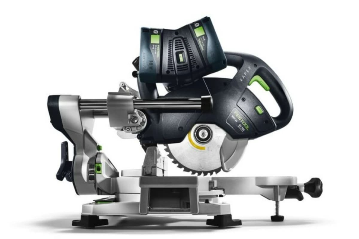 Festool KSC 60 EB 5,0 I-Plus KAPEX 2x18V Accu-afkortzaag Set (2x 5.0Ah Accu) thumbnail 4