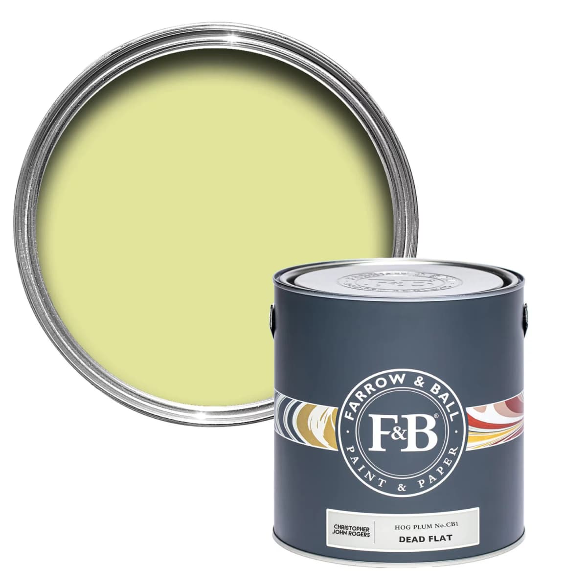 Farrow&Ball Flat Eggshell Hog Plum No.CB1 - 2,5L