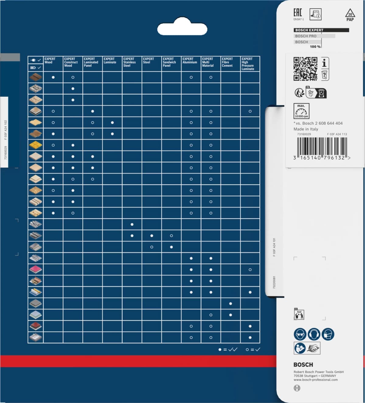 Bosch 2608644047 Expert Cirkelzaagblad - 190 X 30 X 24T - Hout - Carbide thumbnail 3