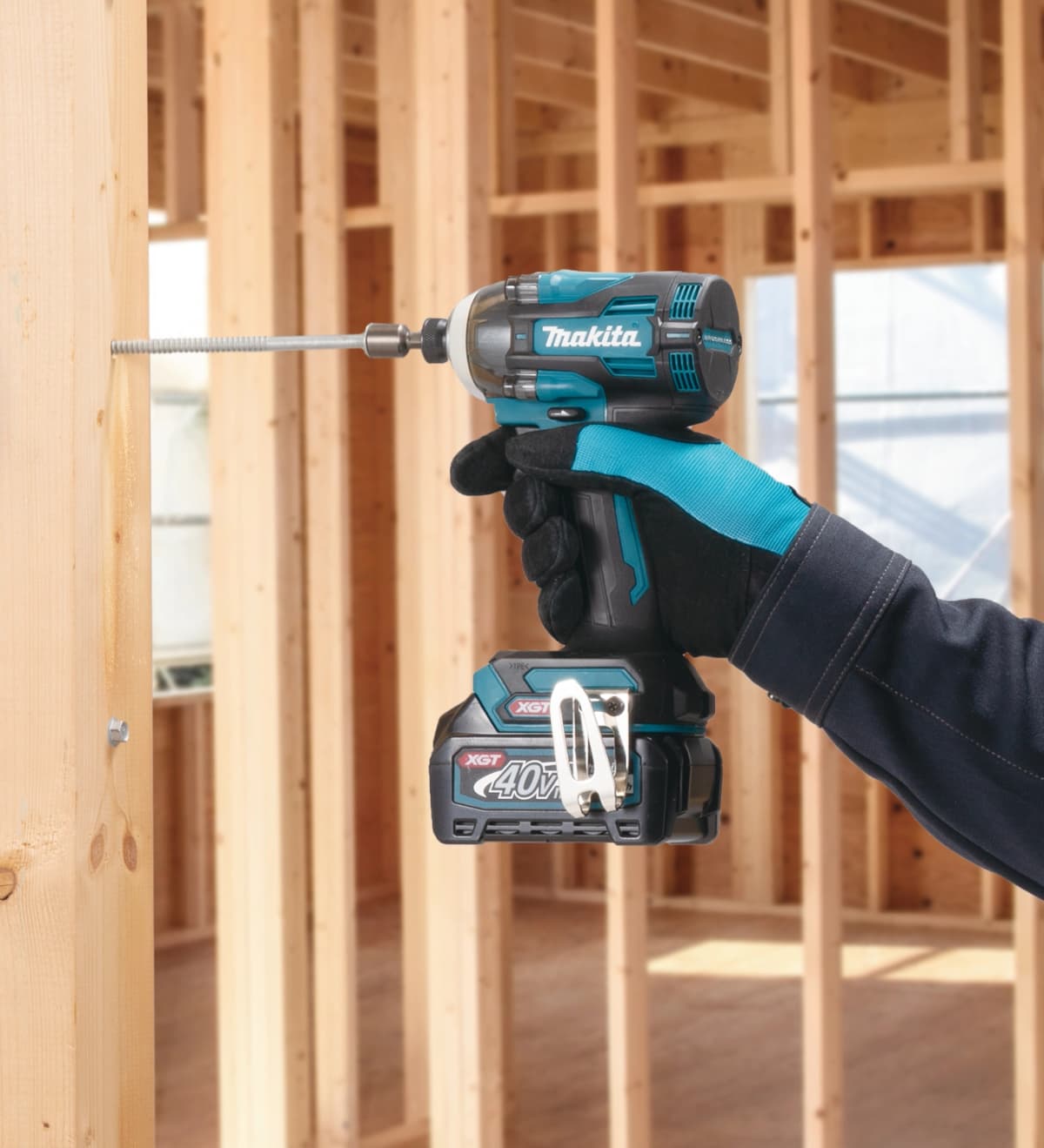 Makita TD004GZ 40V Max Li-ion Accu Slagschroevendraaier Body - 230Nm thumbnail 3